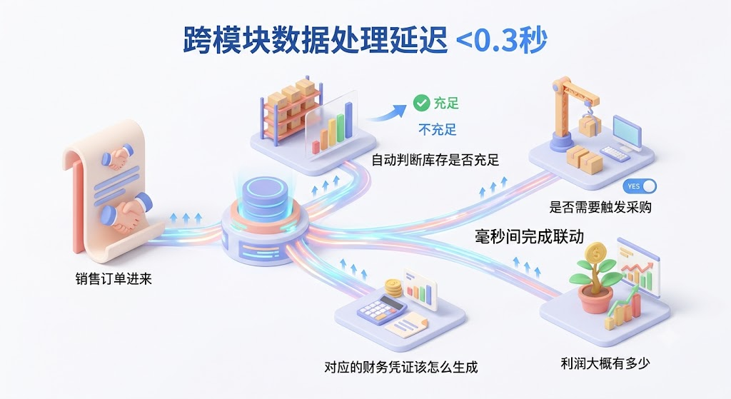 AI原生架构全链路联动示意