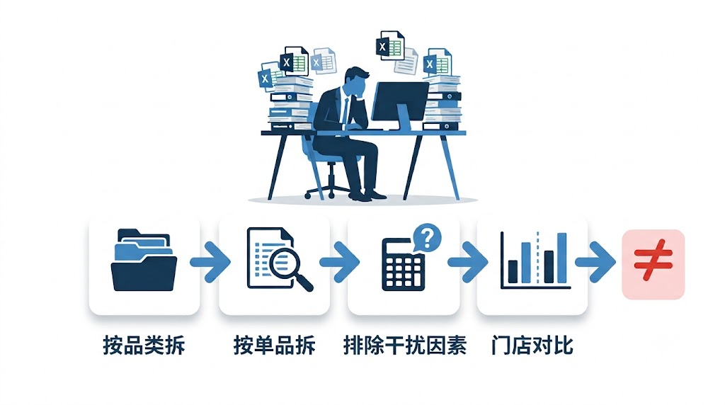 Excel手工穿透四步流程